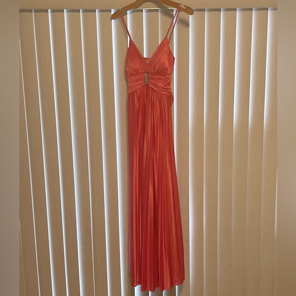 Taboo Coral Prom Dress Size Small